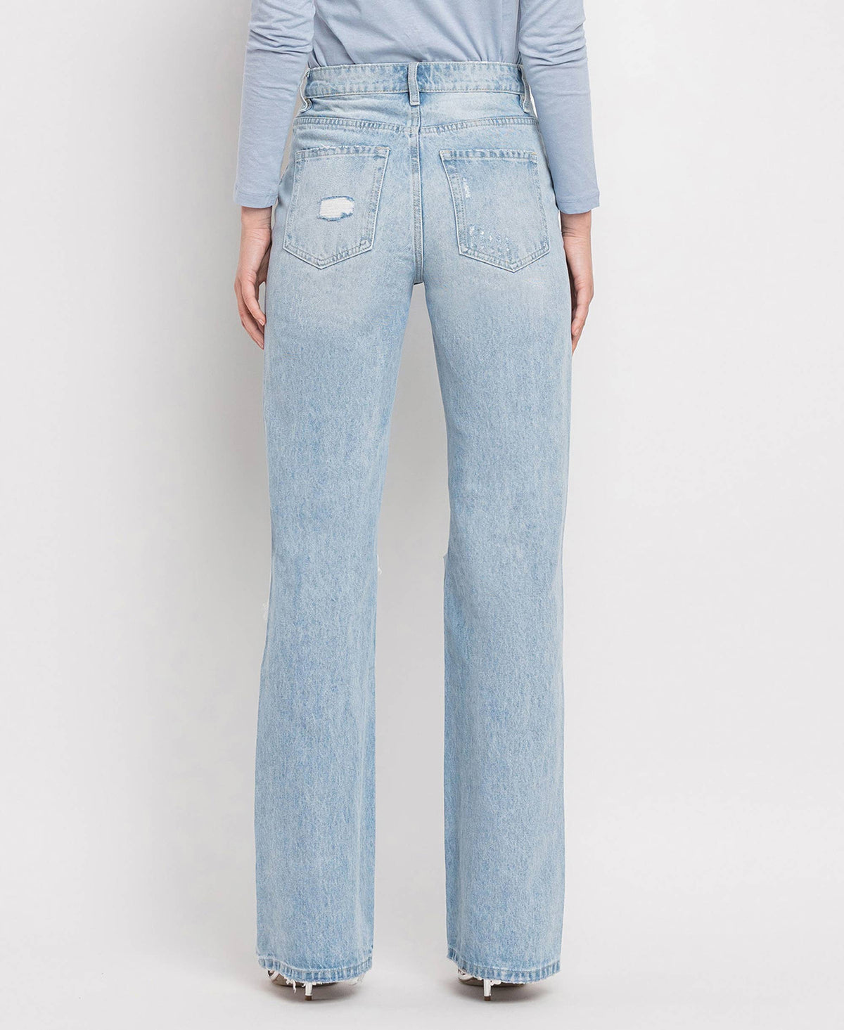 Skyline Vintage Super High Rise Flare Jeans
