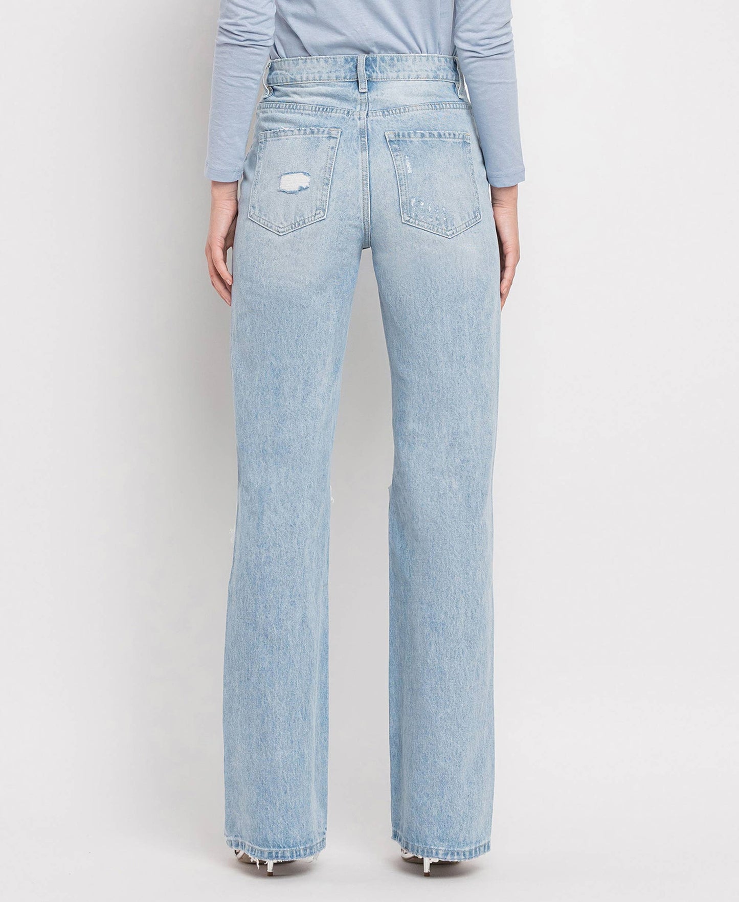 Skyline Vintage Super High Rise Flare Jeans