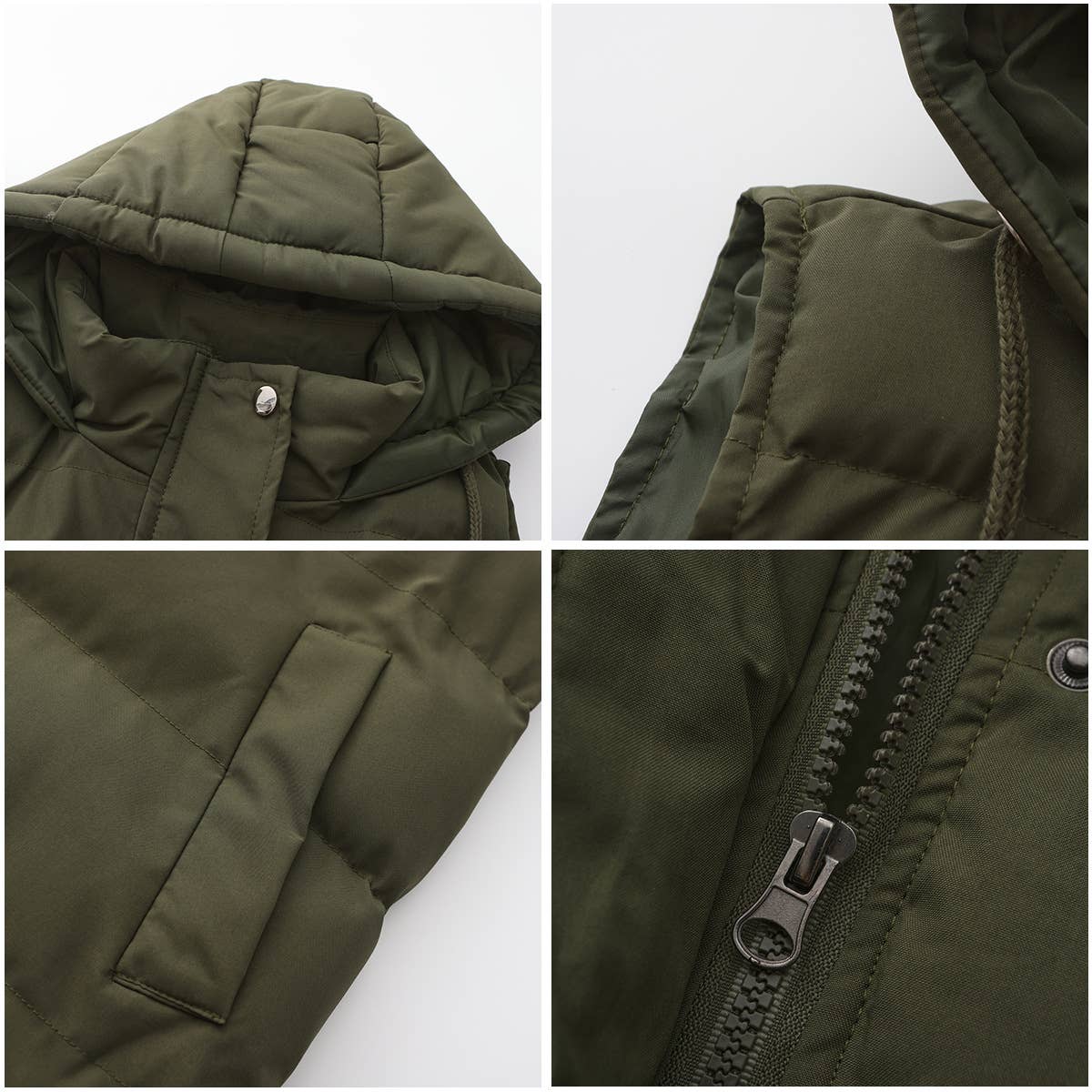 Sleeveless Long Puffer Vest – Quilted Maxi Puffer