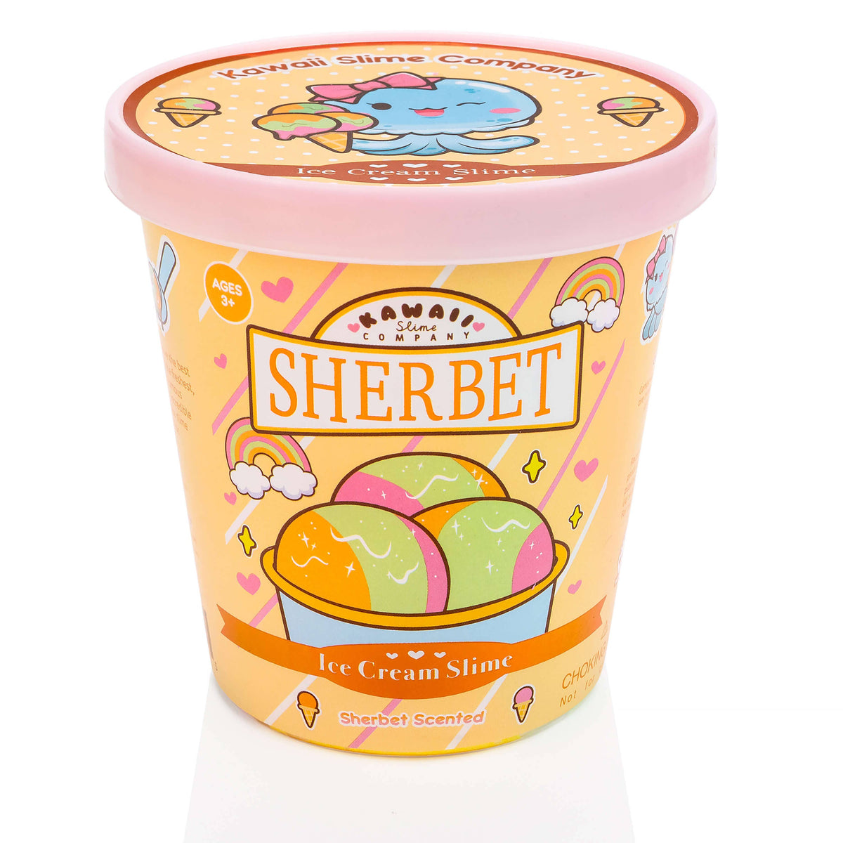 Sherbet Scented Ice Cream Pint Slime