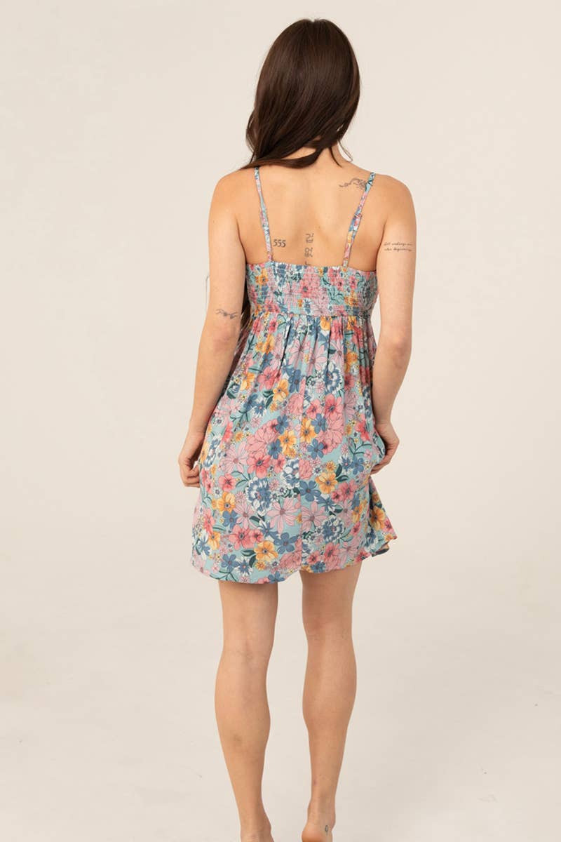 Wildflower Skies Cutout Sundress