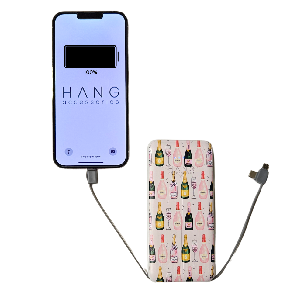Power & Petals Portable Charger
