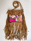 Hand Tooled Clear Purse Crossbody