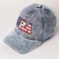 Stars & Stripes Denim Dad Hat