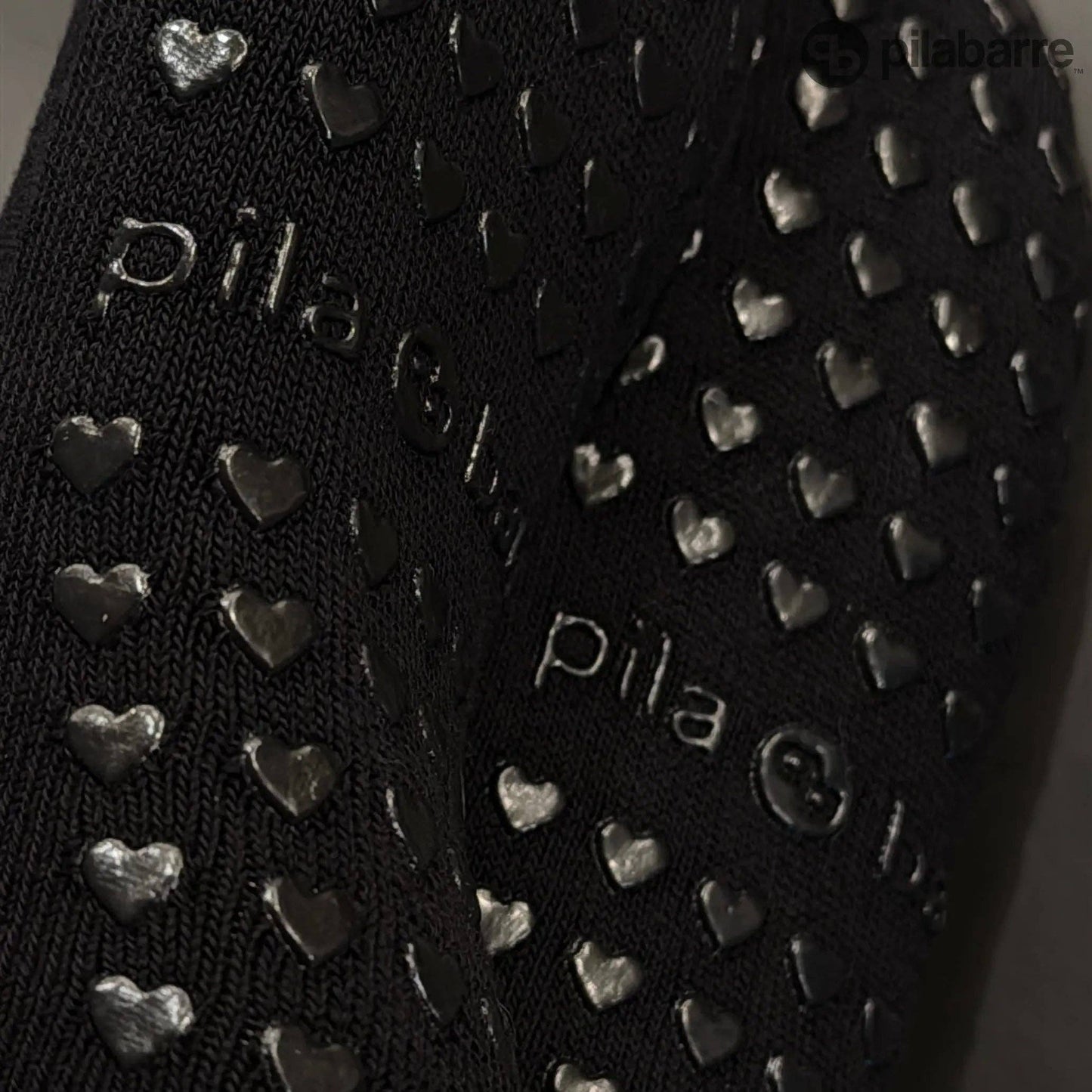 Hot Girls Do Pilates Grip Socks – Black Non-Slip Crew Socks