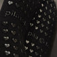 Hot Girls Do Pilates Grip Socks – Black Non-Slip Crew Socks