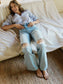 Skyline Vintage Super High Rise Flare Jeans