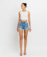 Weekend Rebel Distressed Denim Shorts