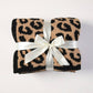 Knitted Leopard Print Throw Blanket – Ultra Soft Cozy Animal Print Home Blanket