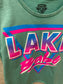 Sunset Lake Babe Cropped Graphic Tee