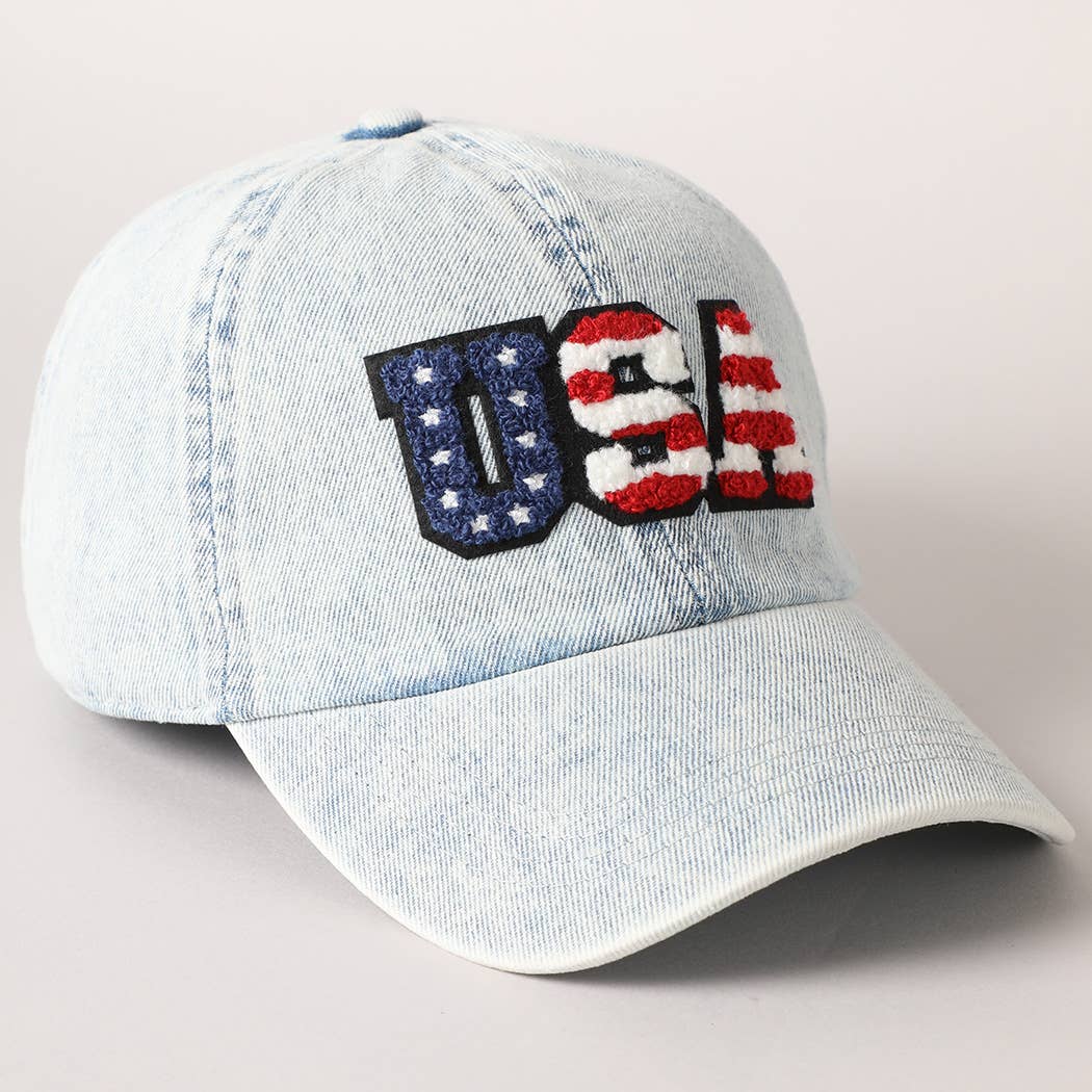 Stars & Stripes Denim Dad Hat