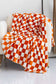 Checkerboard Printed Soft Throw Blanket – 6.5ft x 4ft