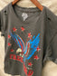 Free Bird Spirit Vintage Graphic Tee – Distressed Patriotic Eagle Shirt