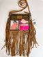 Hand Tooled Clear Purse Crossbody