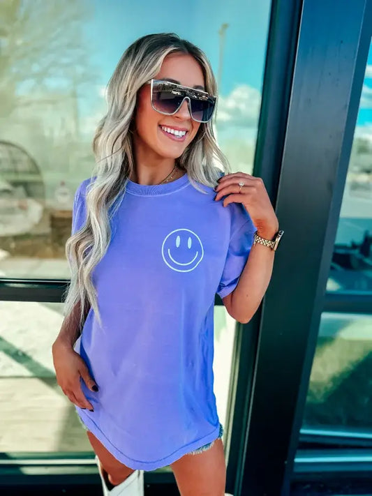 Last Nerve Lavender Graphic Tee