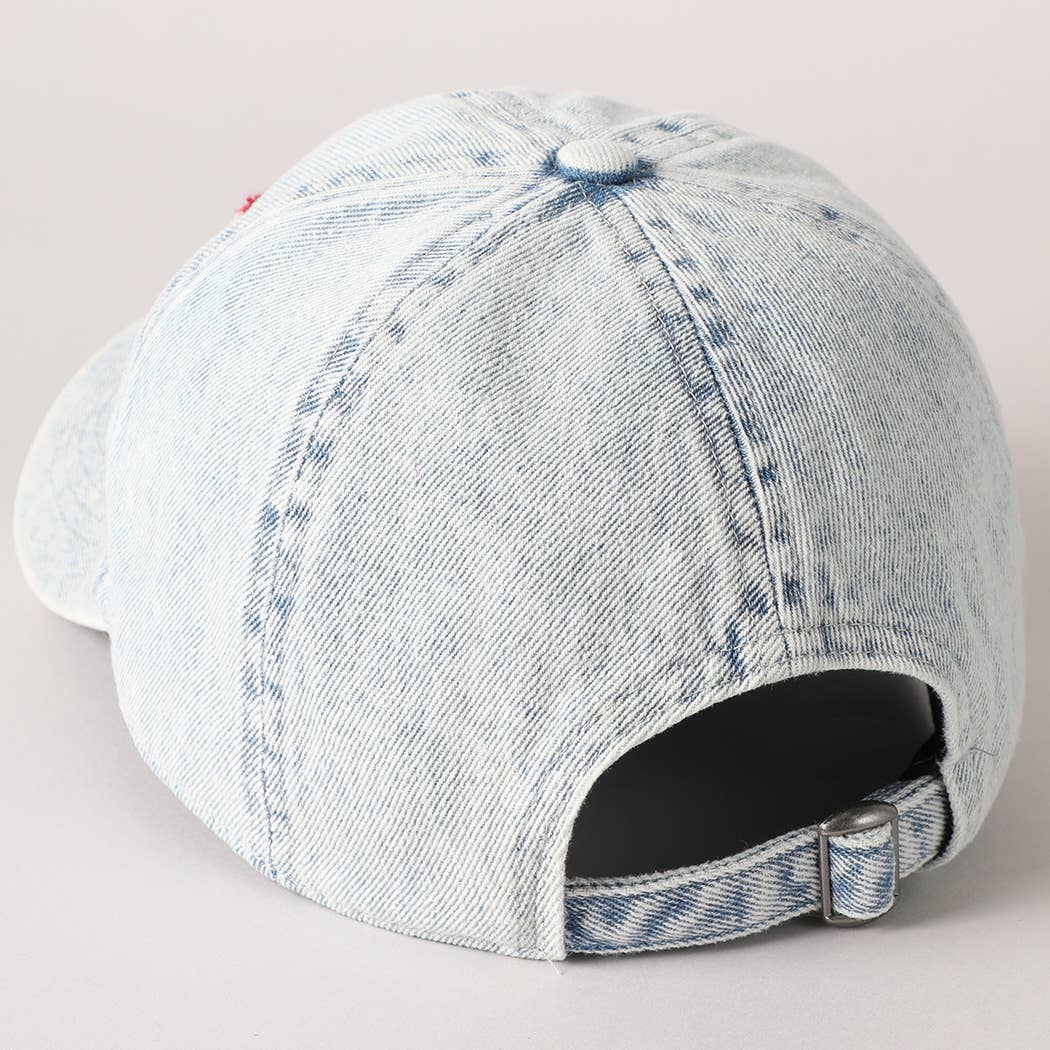 Stars & Stripes Denim Dad Hat