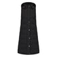 Sleeveless Long Puffer Vest – Quilted Maxi Puffer