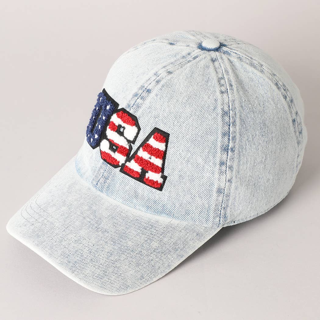 Stars & Stripes Denim Dad Hat