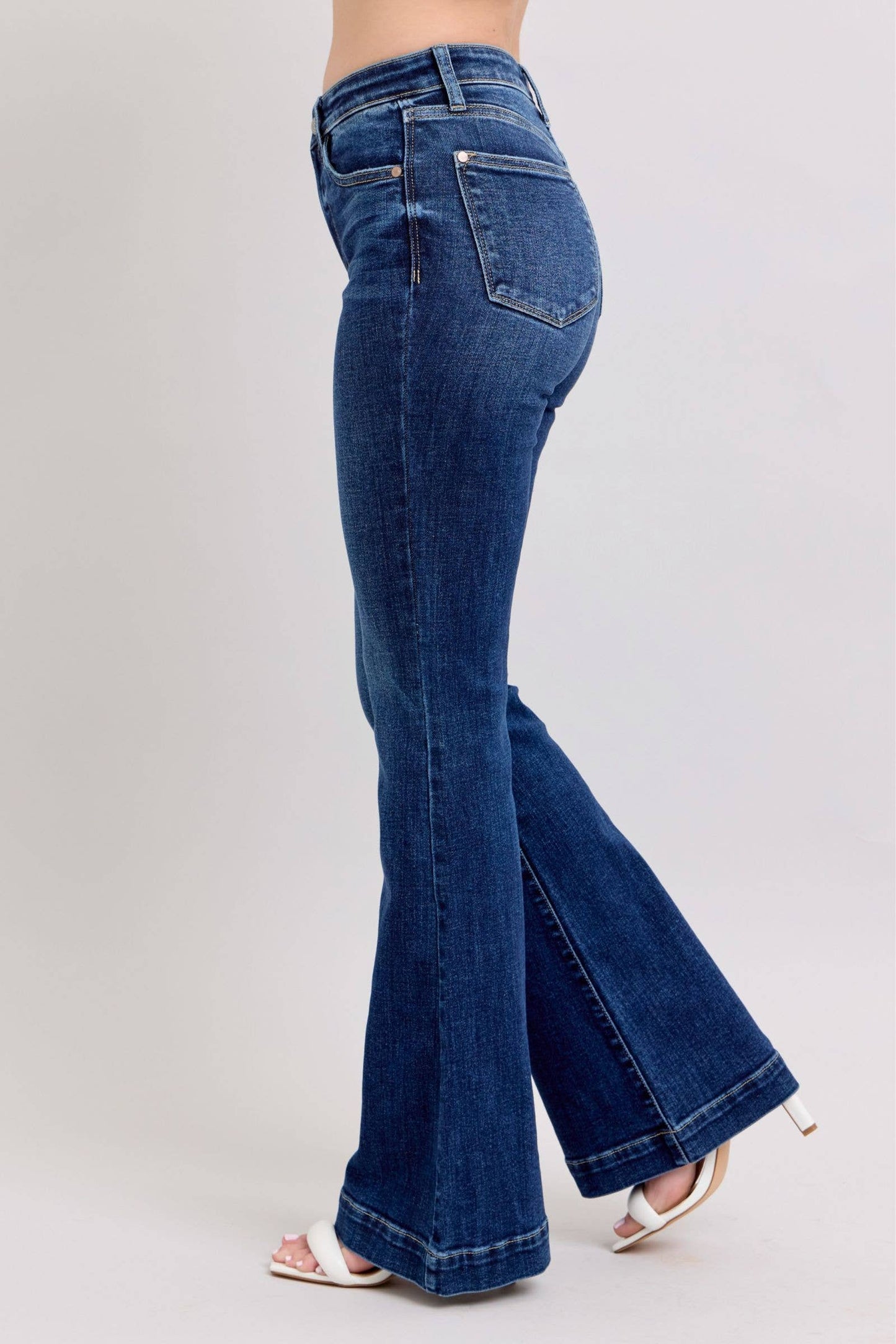 Midnight Muse Judy Blue Flare Jeans