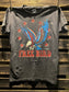 Free Bird Spirit Vintage Graphic Tee – Distressed Patriotic Eagle Shirt
