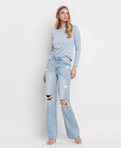 Skyline Vintage Super High Rise Flare Jeans