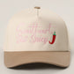 Sweetheart, But Spicy Camo Trucker Hat | Embroidered Western Graphic Cap