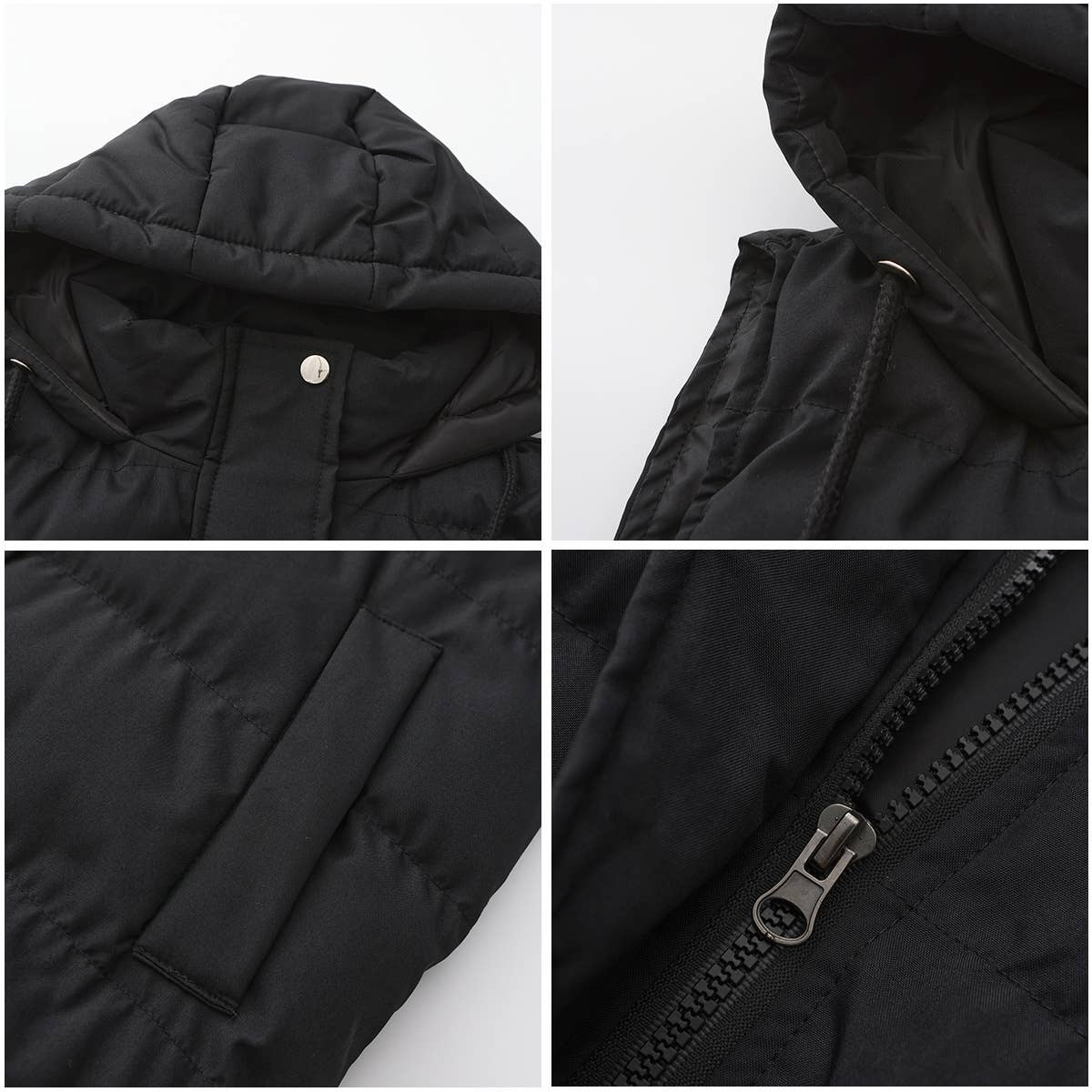 Sleeveless Long Puffer Vest – Quilted Maxi Puffer