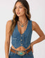 Wild West Wanderer Denim Vest