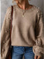 Pearl Embellished Knit Sweater