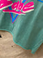 Sunset Lake Babe Cropped Graphic Tee