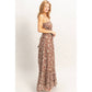Wildflower Whimsy Smocked Maxi Dress