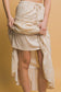 Golden Meadow Floral Tiered Maxi Skirt