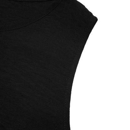 Coastal Contrast Trim Tank & Shorts Collection – Black