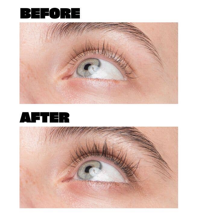 Babe Original Essential Lash Serum 2mL biotin-infused lash serum in blue and black packaging.