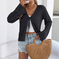 Sunset Stroll Bell Sleeve Knit Cardigan