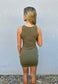 Adel Ribbed Bodycon Dress