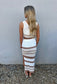 Ariana Sleeveless Two-Piece Skirt Set-Top