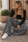 Wild at Heart Leopard Wide Leg Pants – Mocha & Gray