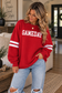 Sunday Kickoff Oversized Game Day Football Sweatshirt