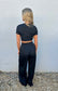 Hailey Wide Leg Lounge Set-Pants