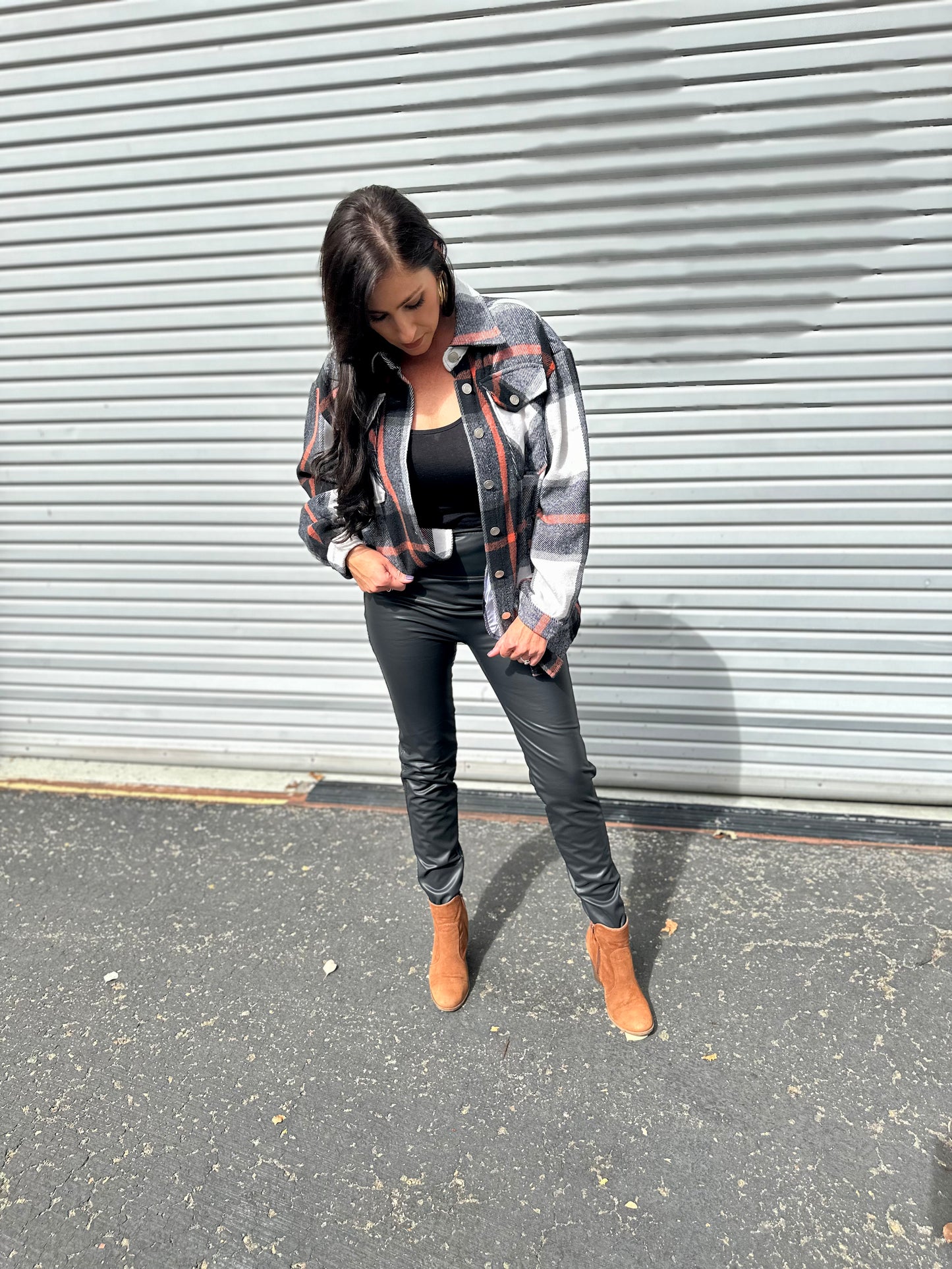 Ashley Faux Leather Leggings