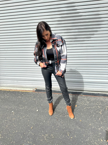 Ashley Faux Leather Leggings
