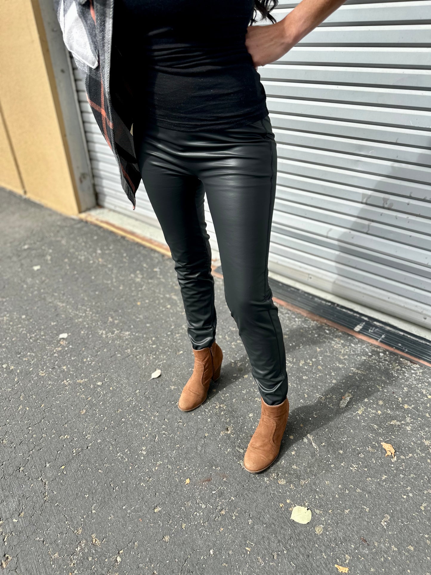 Ashley Faux Leather Leggings