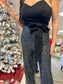 Mazie Strapless Sequins Jumpsuit