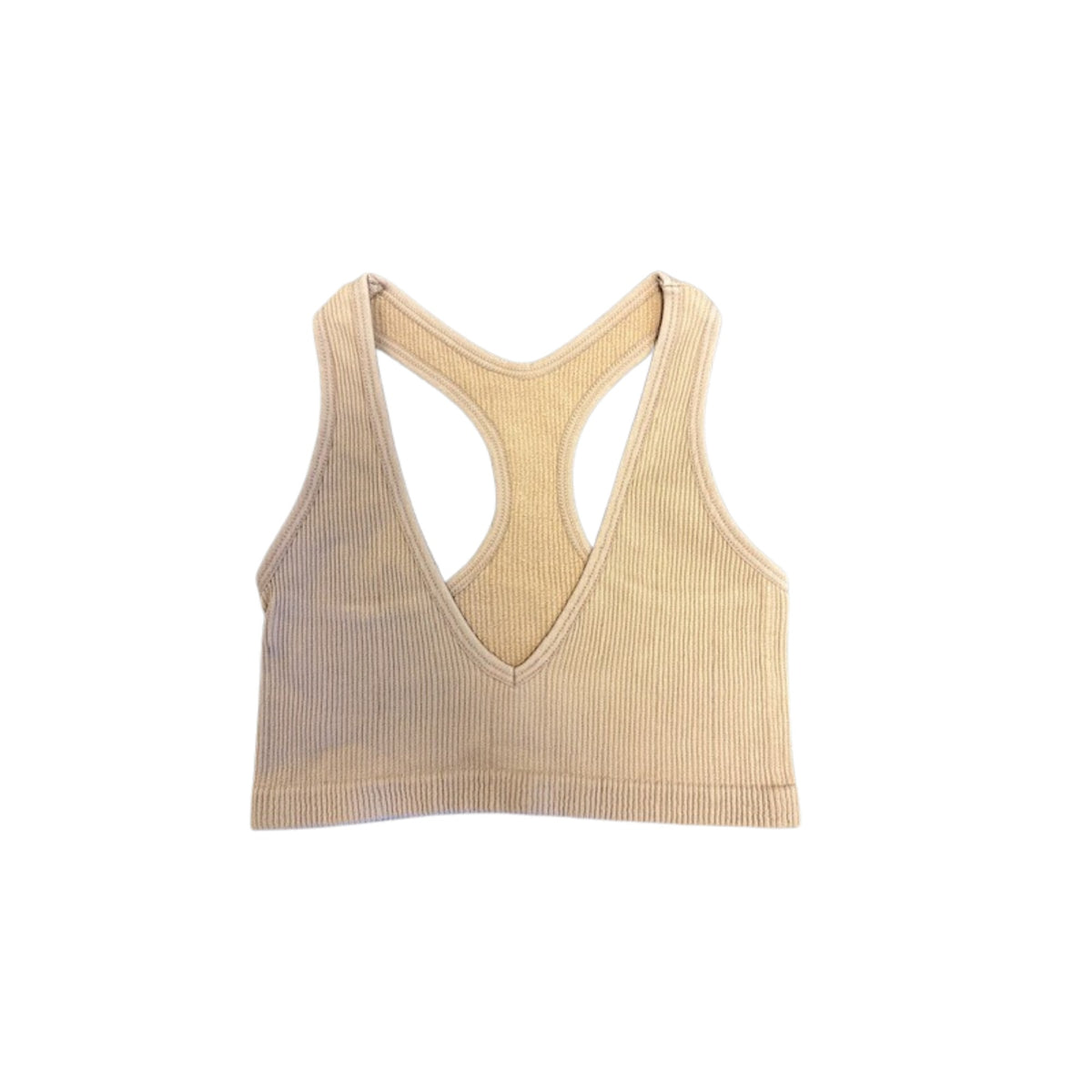 Ribbed Racerback Bralette