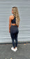 Sleeveless Top and Leggings-Top