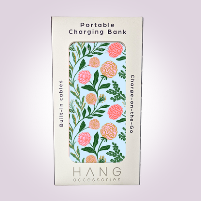 Power & Petals Portable Charger