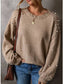 Pearl Embellished Knit Sweater