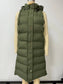 Sleeveless Long Puffer Vest – Quilted Maxi Puffer