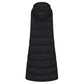 Sleeveless Long Puffer Vest – Quilted Maxi Puffer